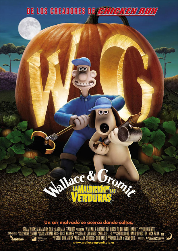 Wallace & Gromit: La Maldición de las Verduras Blu-ray