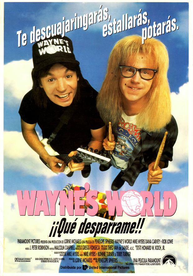 Póster de la película Wayne's World: ¡Qué Desparrame!