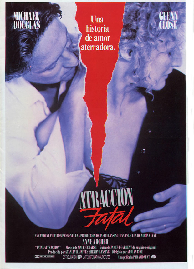 Póster de la película Atracción Fatal