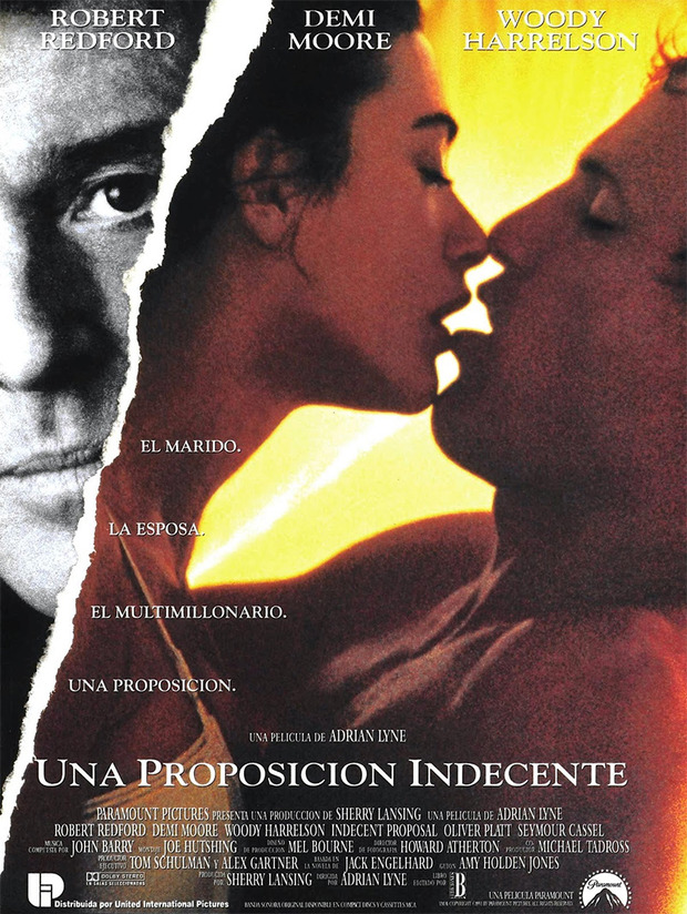 Póster de la película Una Proposición Indecente