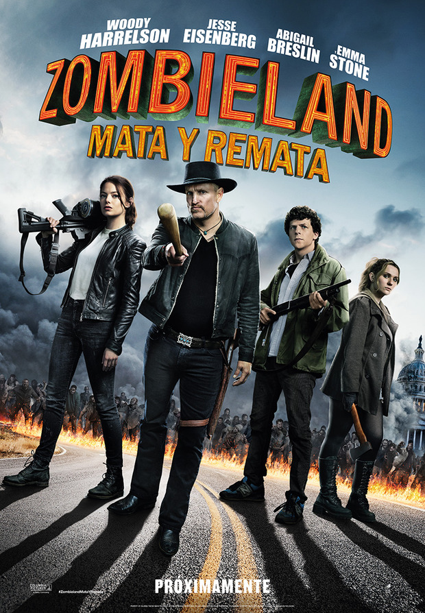 Póster de la película Zombieland: Mata y Remata