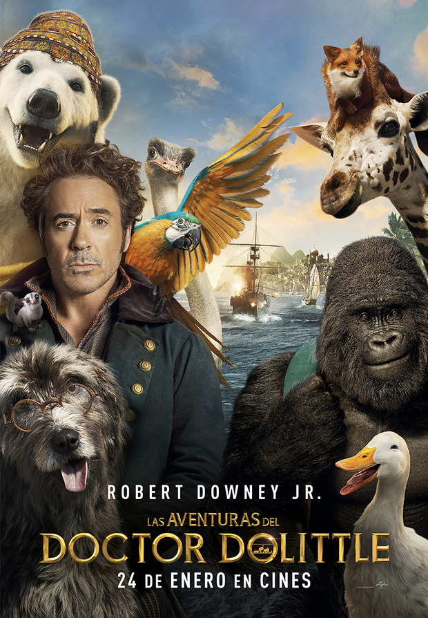 Póster de la película Las Aventuras del Doctor Dolittle