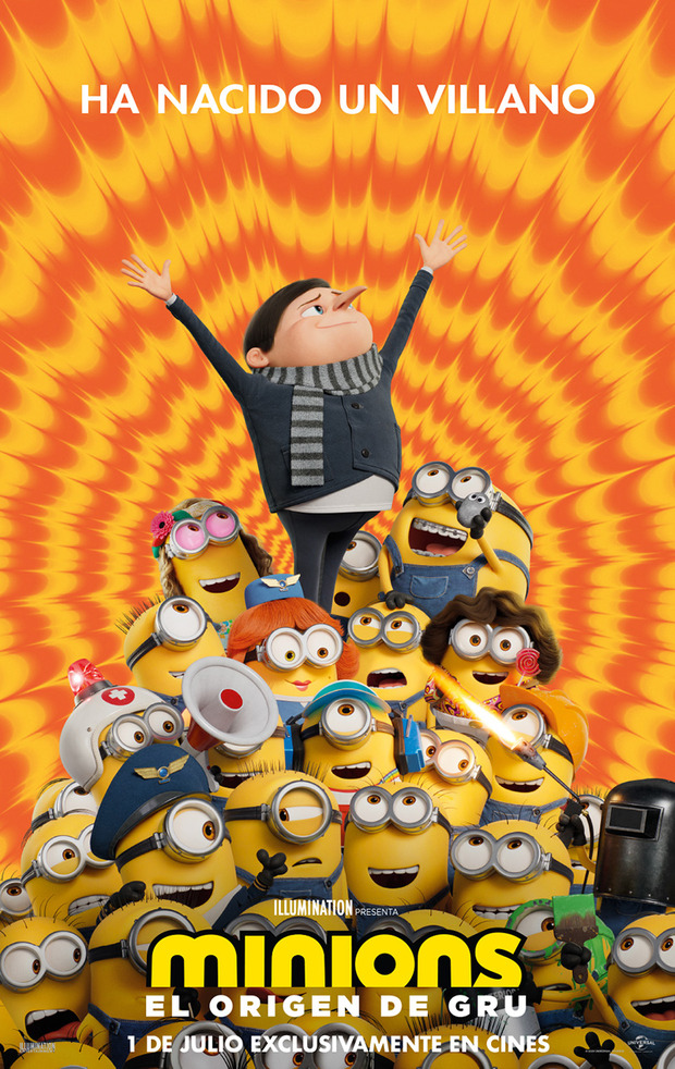 Póster de la película Minions: El Origen de Gru