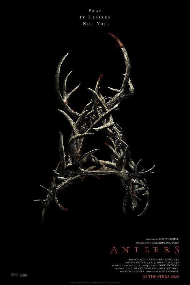 Póster de la película Antlers: Criatura Oscura