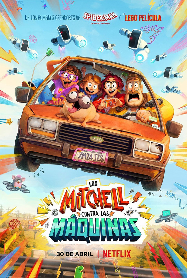 Póster de la película Los Mitchell contra las Máquinas