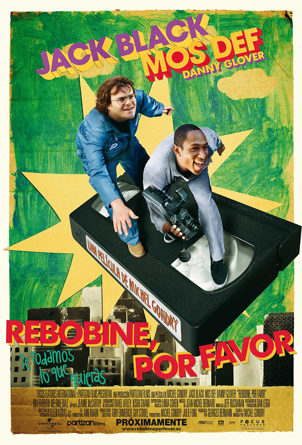 Póster de la película Rebobine, Por Favor