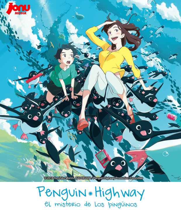 Póster de la película Penguin Highway (El Misterio de los Pingüinos)