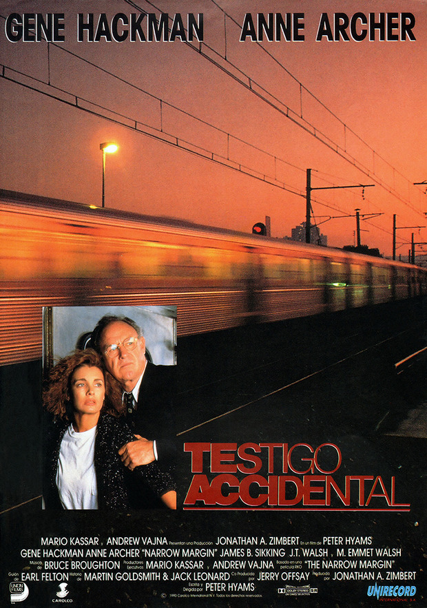 Póster de la película Testigo Accidental