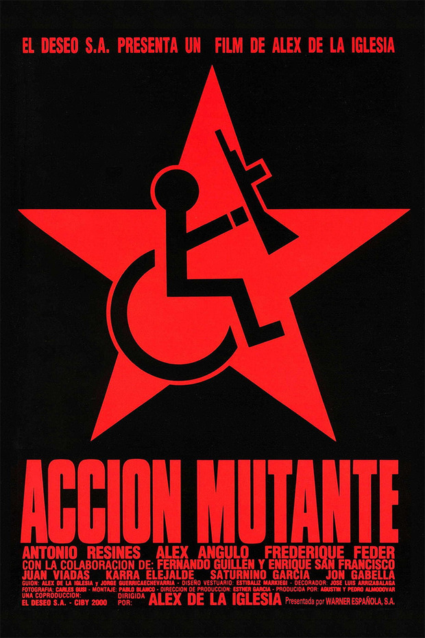 Póster de la película Acción Mutante