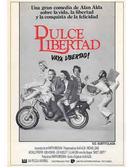 Película Sweet Liberty (Dulce Libertad)