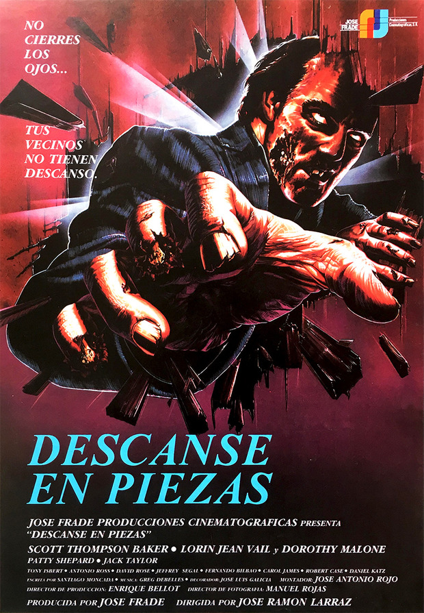 Póster de la película Descanse en Piezas