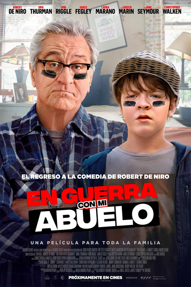 Póster de la película En Guerra con mi Abuelo