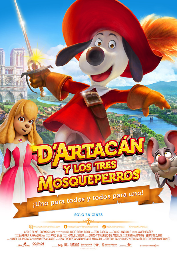 Póster de la película D'Artacán y los Tres Mosqueperros