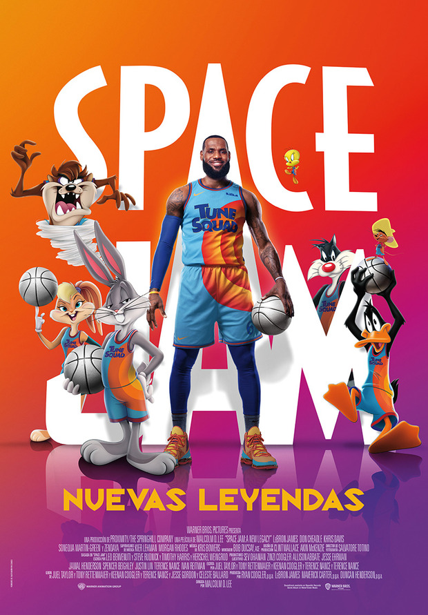 Póster de la película Space Jam: Nuevas Leyendas