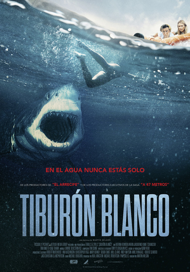 Póster de la película Tiburón Blanco