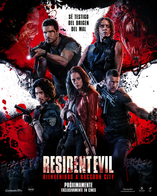 Póster de la película Resident Evil: Bienvenidos a Raccoon City