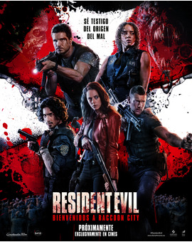 Película Resident Evil: Bienvenidos a Raccoon City