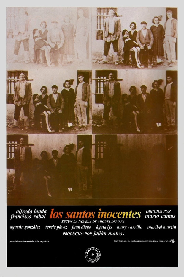 Póster de la película Los Santos Inocentes