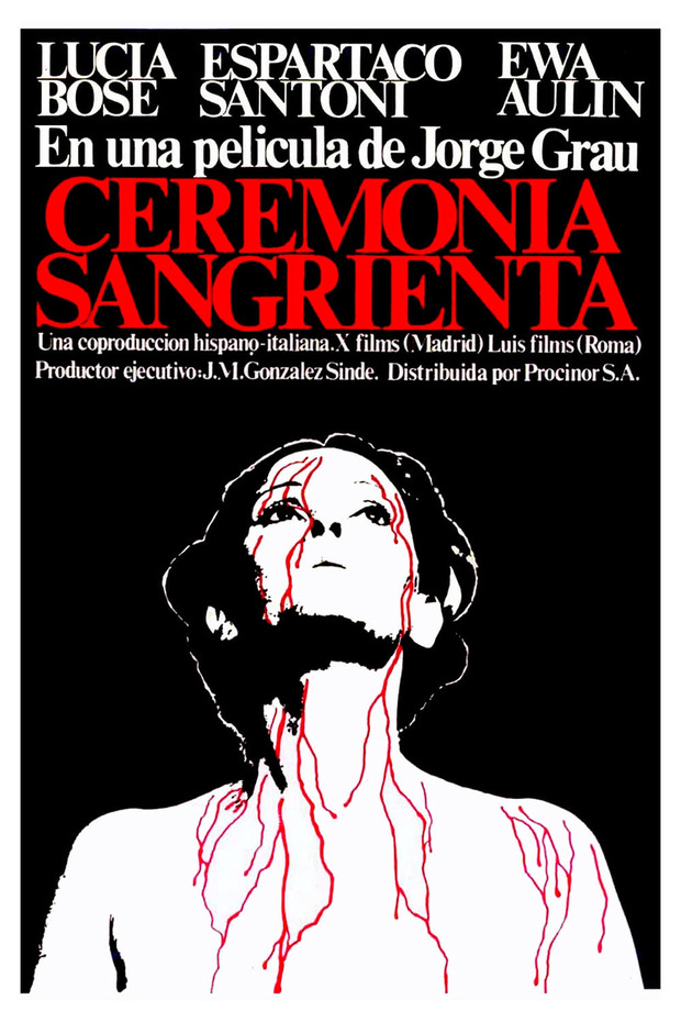 Póster de la película Ceremonia Sangrienta