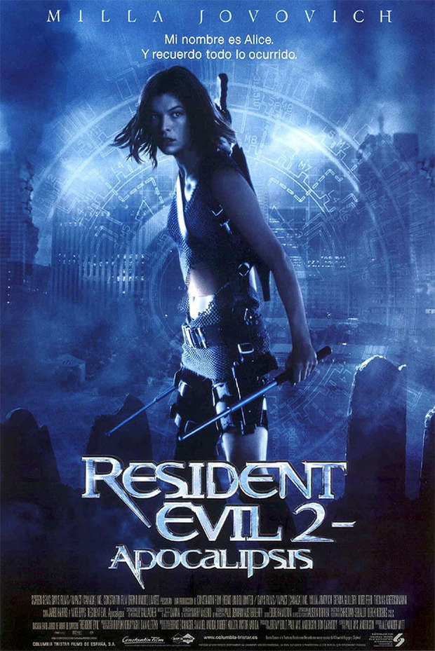 Póster de la película Resident Evil 2: Apocalipsis