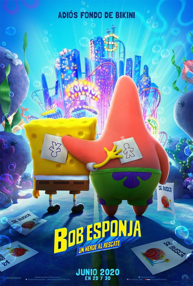 Póster de la película Bob Esponja: Un Héroe al Rescate