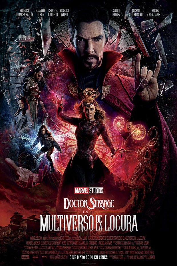 Póster de la película Doctor Strange en el Multiverso de la Locura