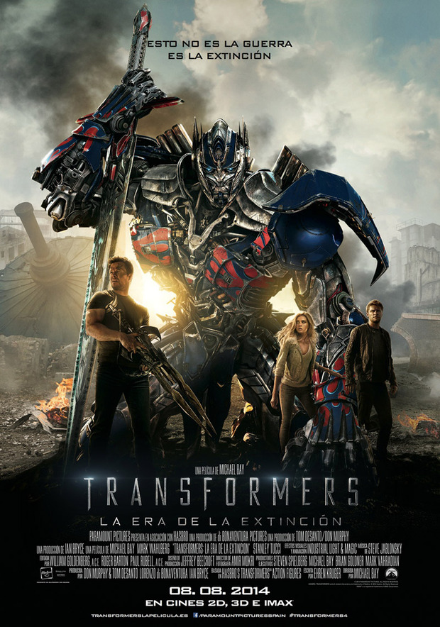 Póster de la película Transformers: La Era de la Extinción