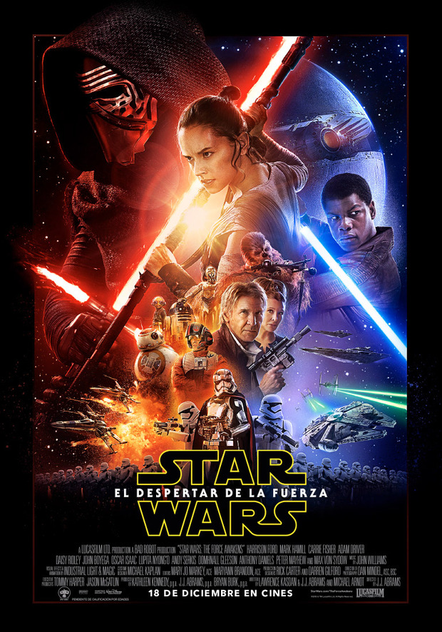 Póster de la película Star Wars: El Despertar de la Fuerza