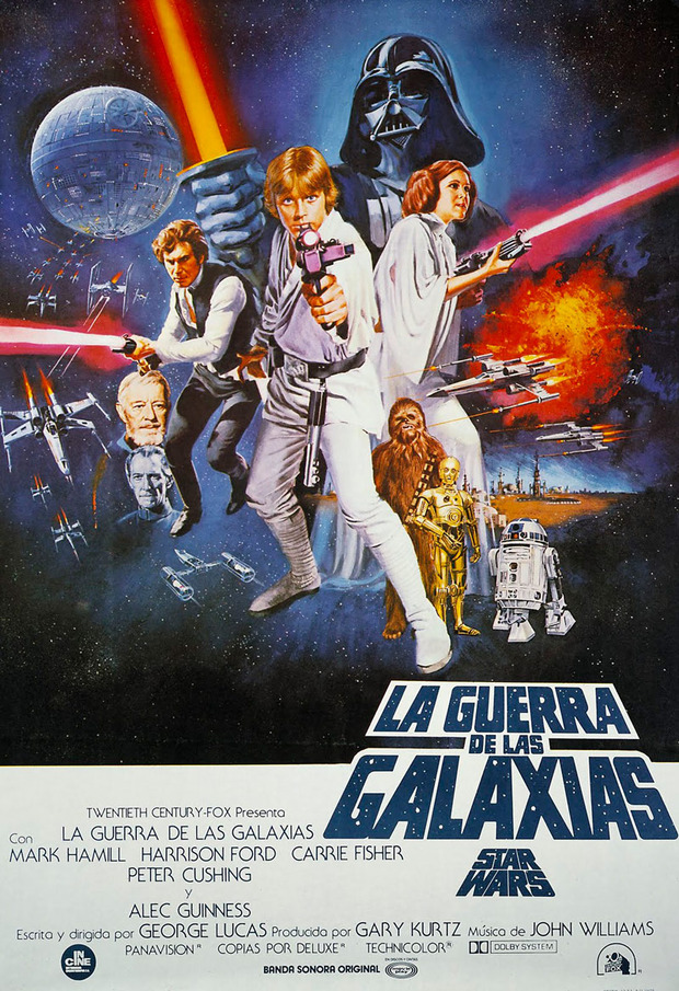 Póster de la película Star Wars Episodio IV: Una Nueva Esperanza