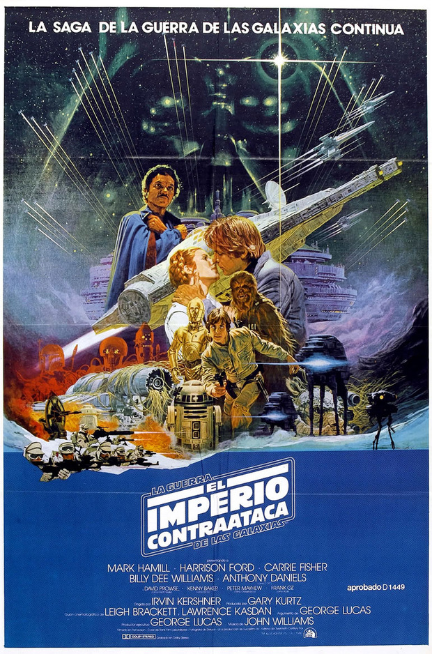 Póster de la película Star Wars Episodio V: El Imperio Contraataca