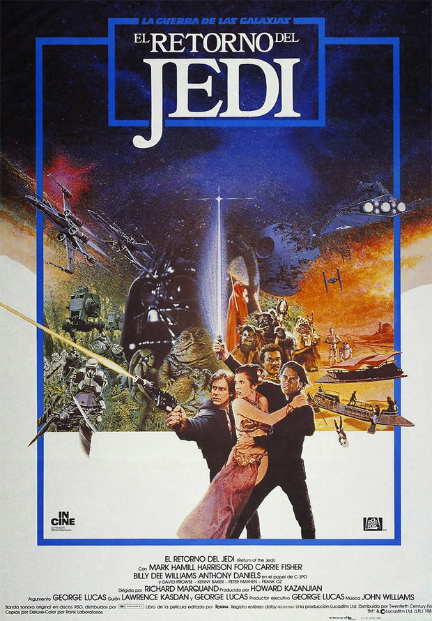 Póster de la película Star Wars Episodio VI: El Retorno del Jedi