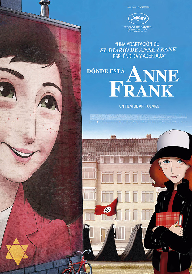 Póster de la película Dónde está Anne Frank