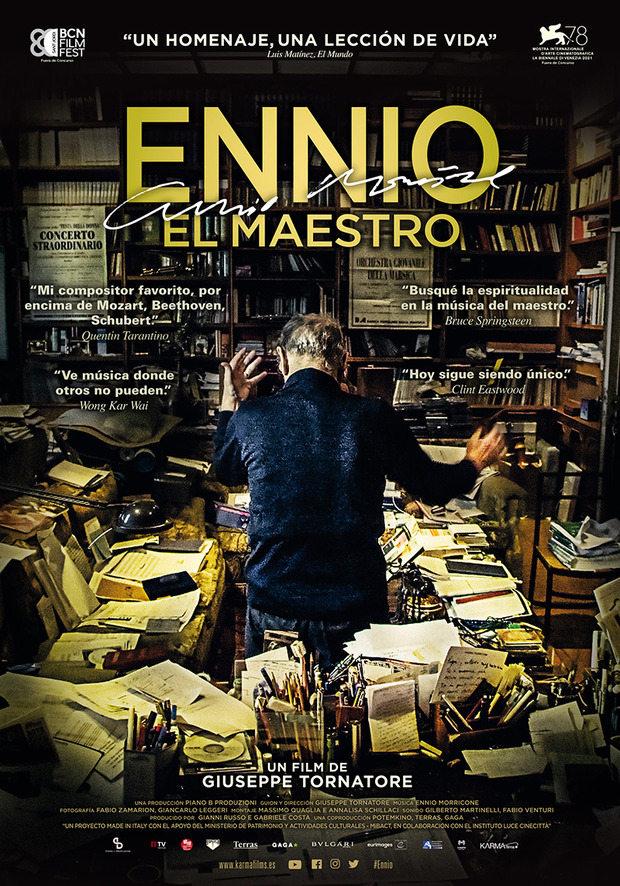 Póster de la película Ennio, el Maestro