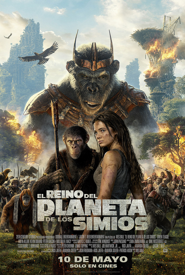 Póster de la película El Reino del Planeta de los Simios