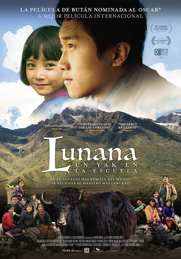 Póster de la película Lunana, un Yak en la Escuela