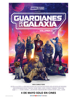 Película Guardianes de la Galaxia Volumen 3
