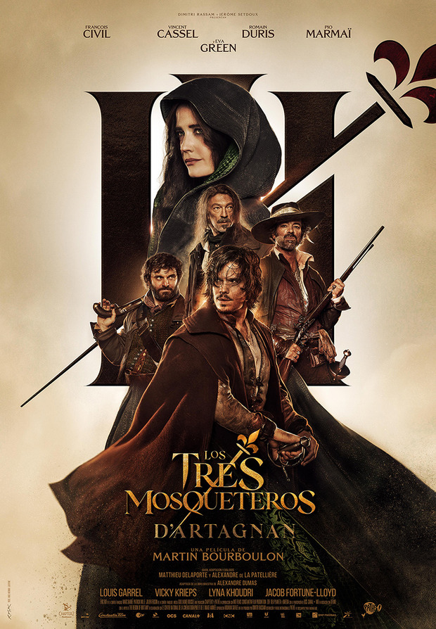 Póster de la película Los Tres Mosqueteros: D'Artagnan