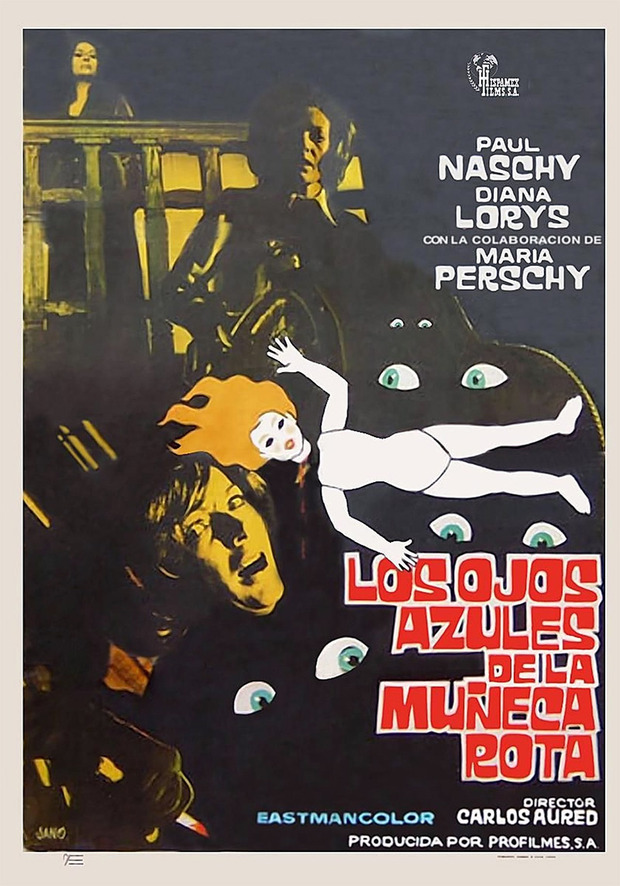 Póster de la película Los Ojos Azules de la Muñeca Rota