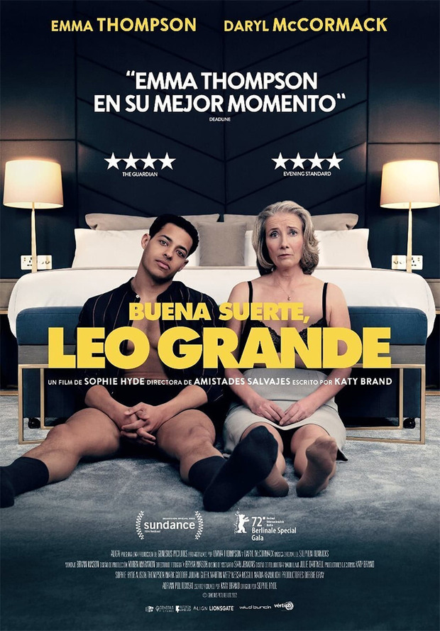 Póster de la película Buena Suerte, Leo Grande