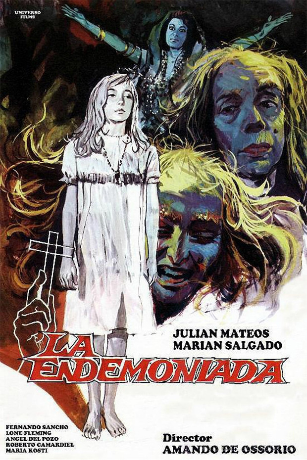 Póster de la película La Endemoniada