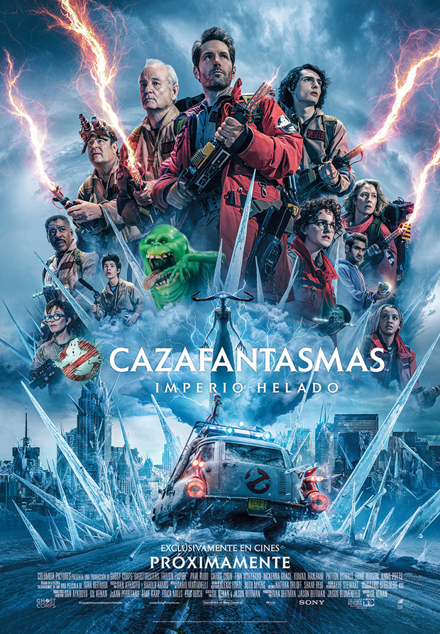 Póster de la película Cazafantasmas: Imperio Helado