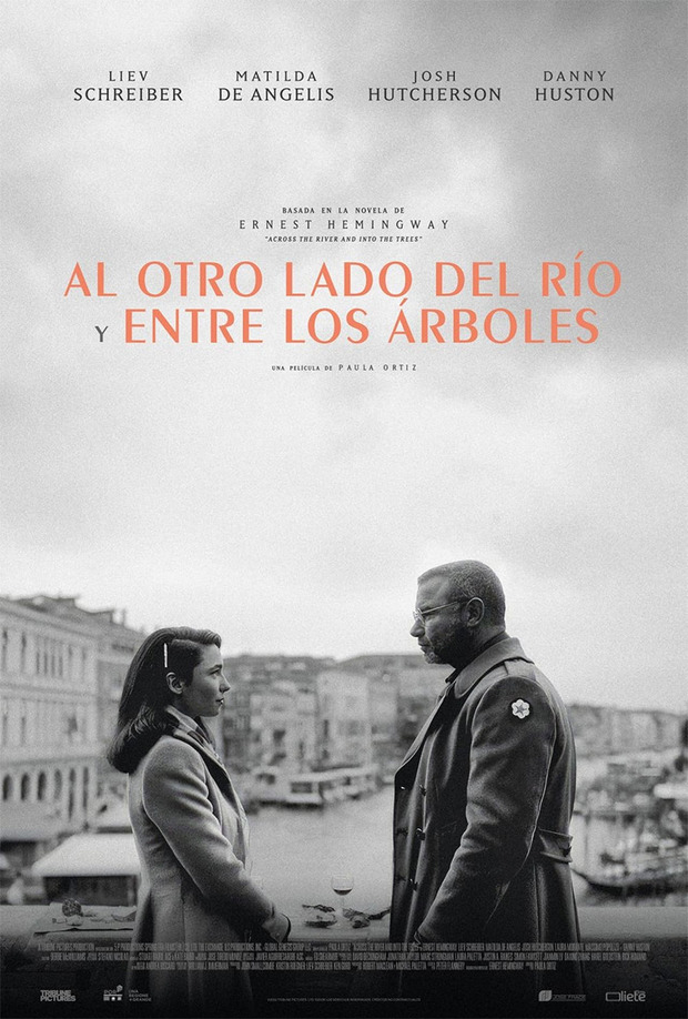 Póster de la película Al otro Lado del Río y entre los Árboles