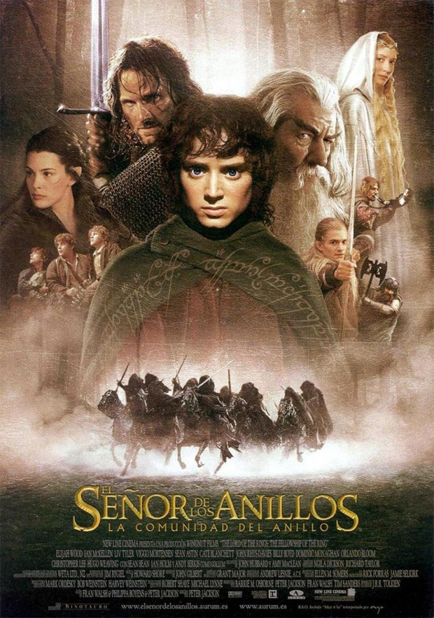 Póster de la película El Señor de los Anillos: La Comunidad del Anillo