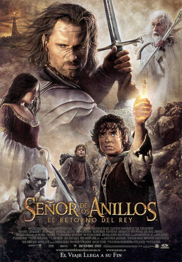 Póster de la película El Señor de los Anillos: El Retorno del Rey