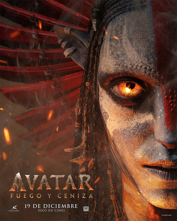 Póster de la película Avatar: Fuego y Ceniza