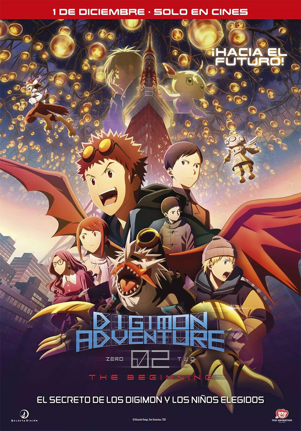 Póster de la película Digimon Adventure 02: The Beginning