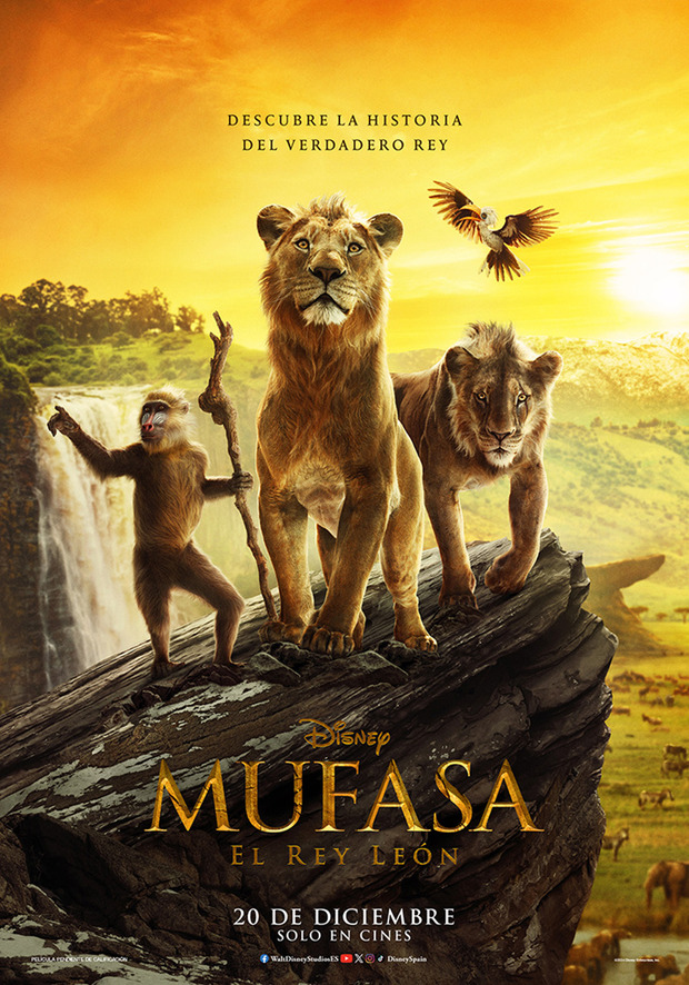 Póster de la película Mufasa: El Rey León