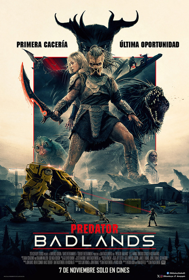 Póster de la película Predator: Badlands