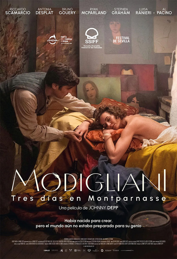 Modigliani, Tres Días en Montparnasse Blu-ray