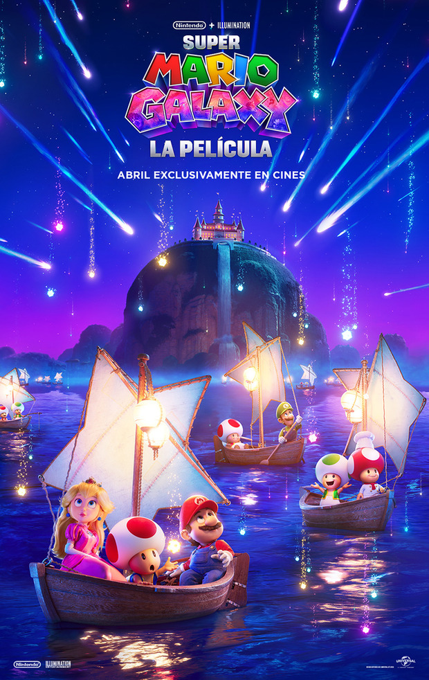 Póster de la película Super Mario Galaxy: La Película